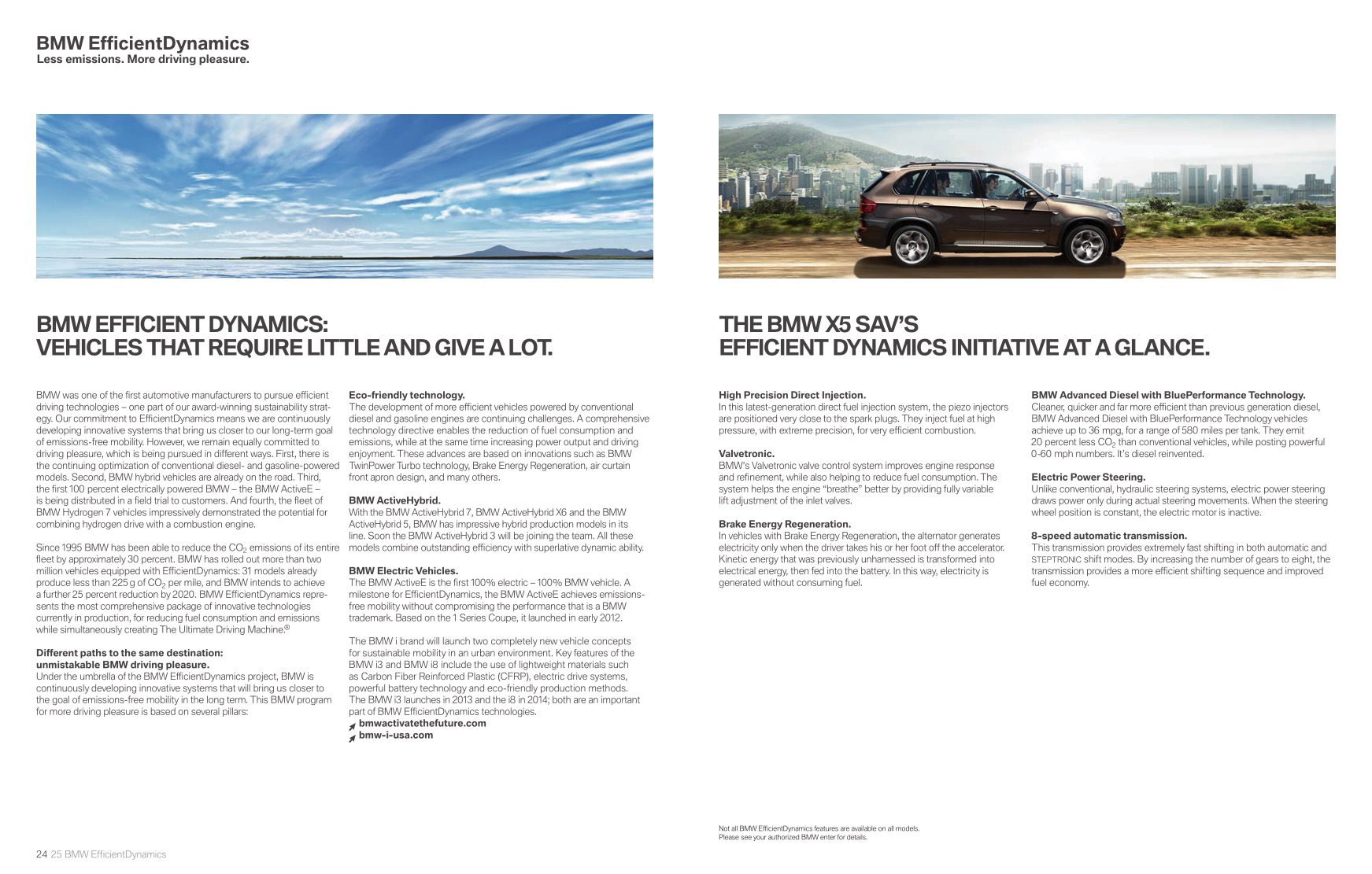2013 BMW X5 Brochure Page 26